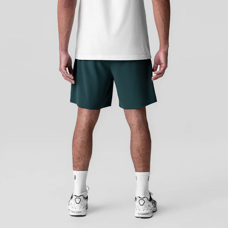 Naadloze prestaties shorts met multi-pocket hulpprogramma-ontwerp