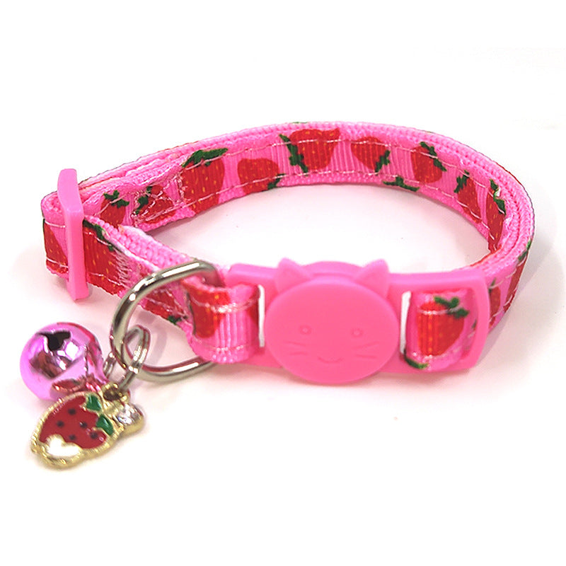 Cute Cat Collar With Bell For Everyday Safety