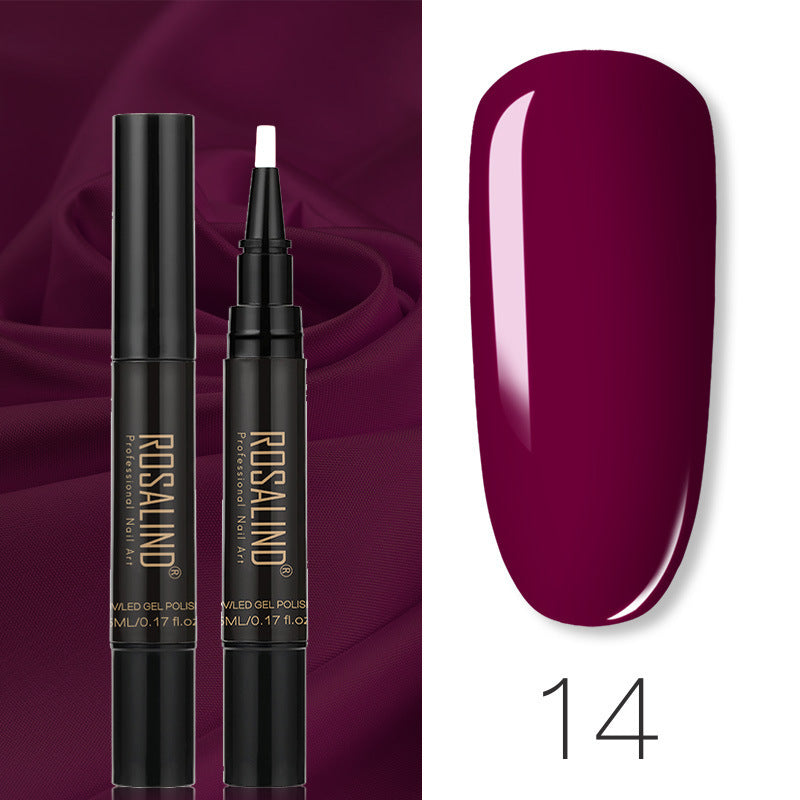 Premium Hel nail Polish Pen in Vibrant Color Choices