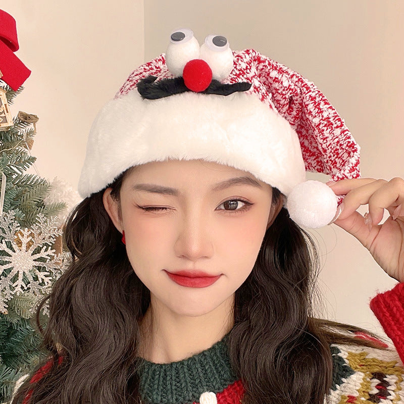 Cute and Festive 3D Christmas Themed Tree and Reindeer Hats