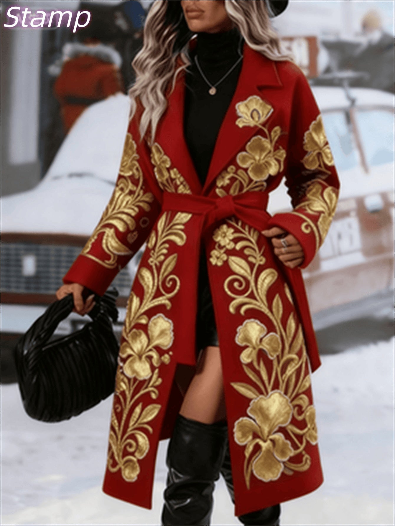 Fashionable Casual Long Coat