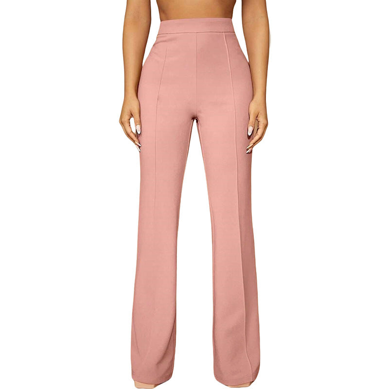 High Waist All-matching Fashion Business Commute Fall Women's Clothing Casual Business Pants Trousers