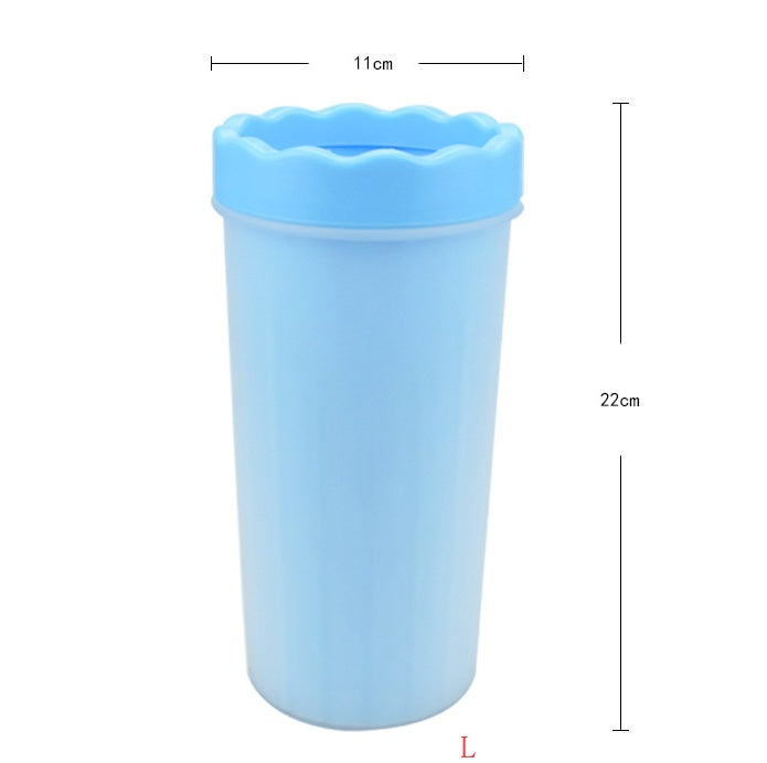 Silicone Dog Paw Washer Cup For Quick Cleaning