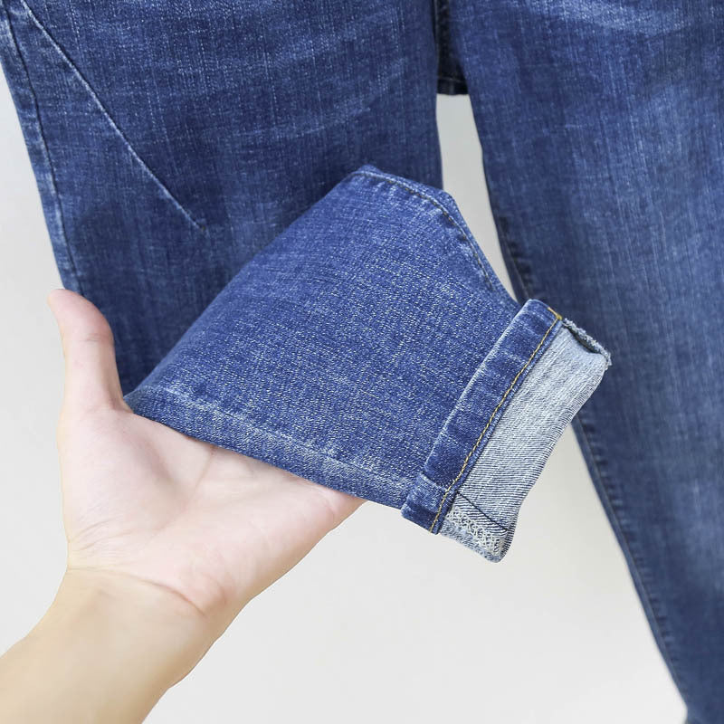 Stretch-fit modieuze spijkerbroek met strak comfort