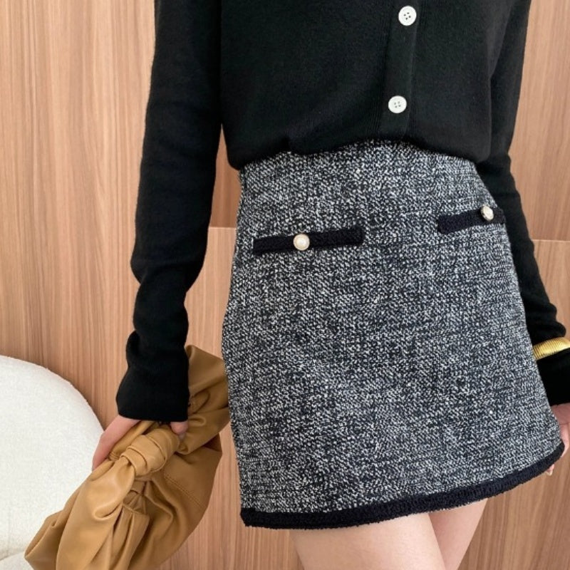 Klassischer A-Linie-Rock für französischen Stil für zeitlose Outfits