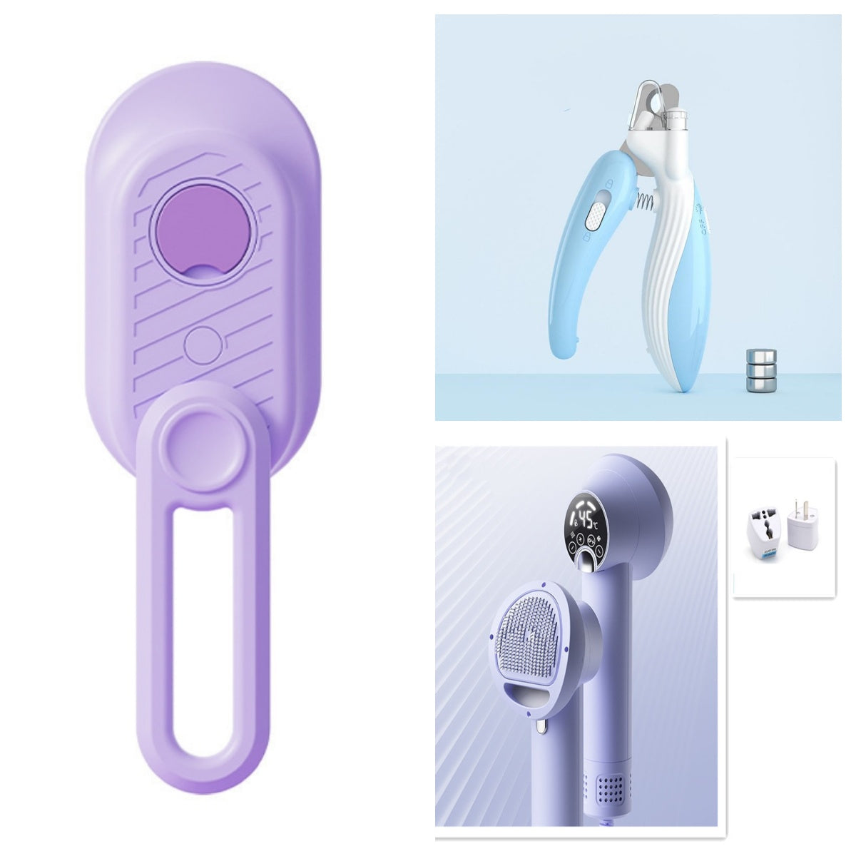 LED Electric Pet Nail Clippers For Safe Precise Trimming