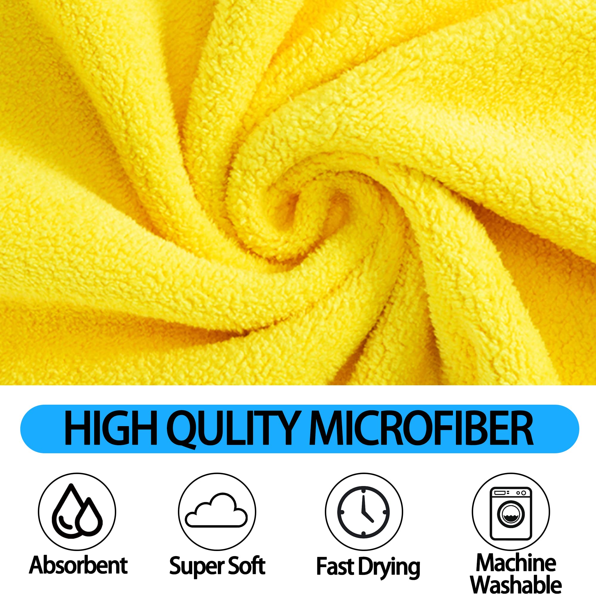 Super Absorbent Quick Drying Pet Bath Towel For Dogs And Cats