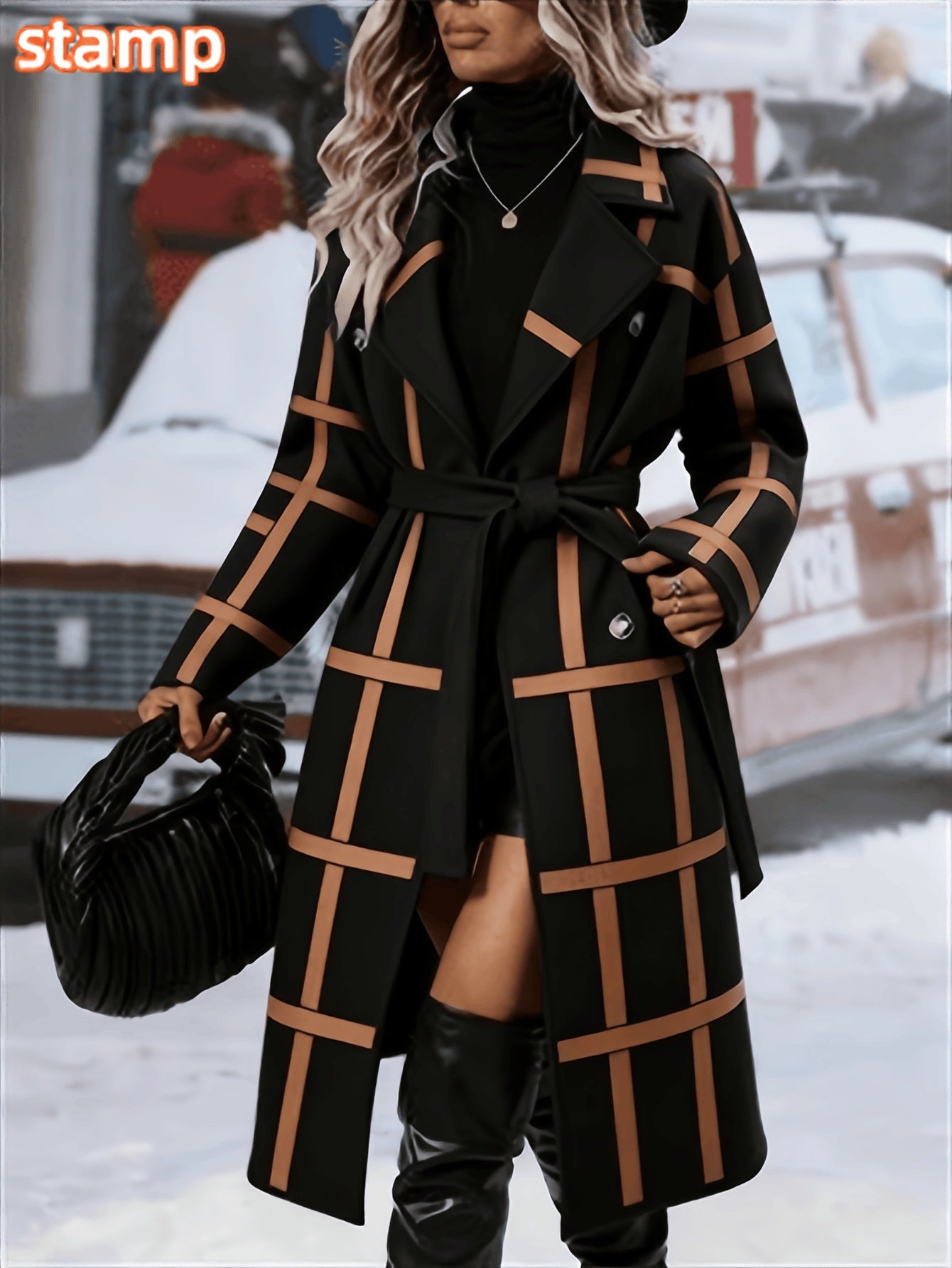 Fashionable Casual Long Coat