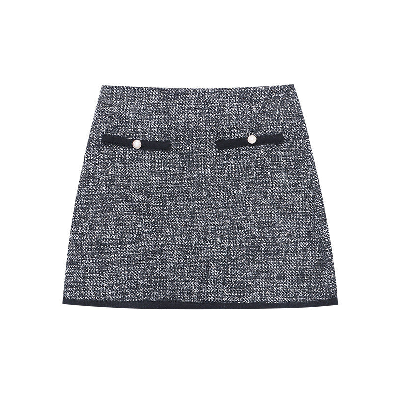 Klassischer A-Linie-Rock für französischen Stil für zeitlose Outfits