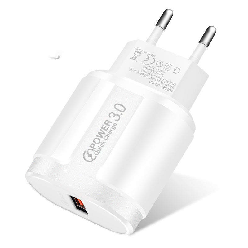 Compact Smart USB Charger With Universal Voltage And ABS Housing