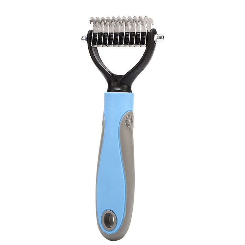 Double Sided Stainless Steel Pet Brush For Grooming