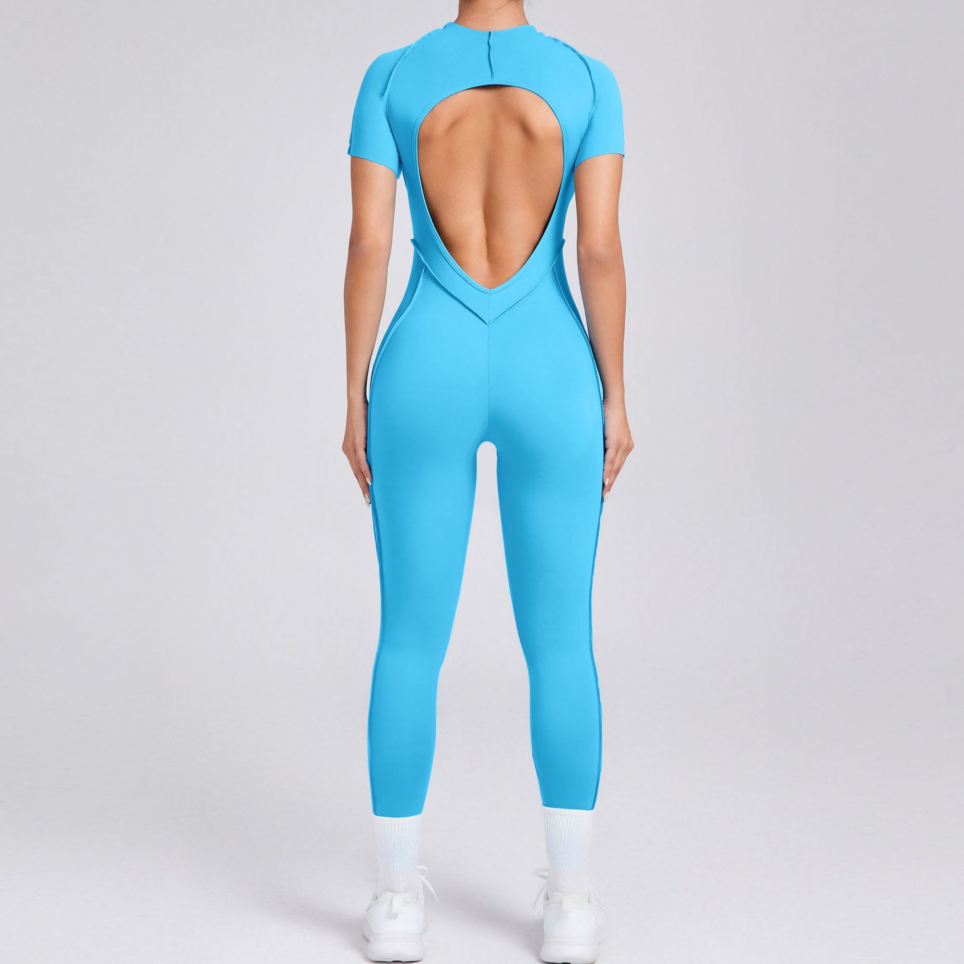 Women's Seamless Active Yoga Jumpsuit For Training And Movement