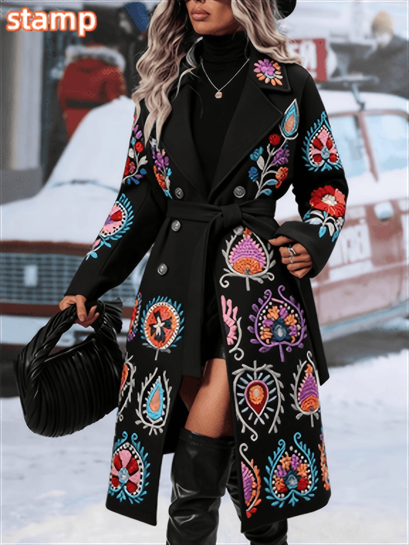 Fashionable Casual Long Coat