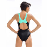 Women's One Piece Retro Multi Color Swimsuit