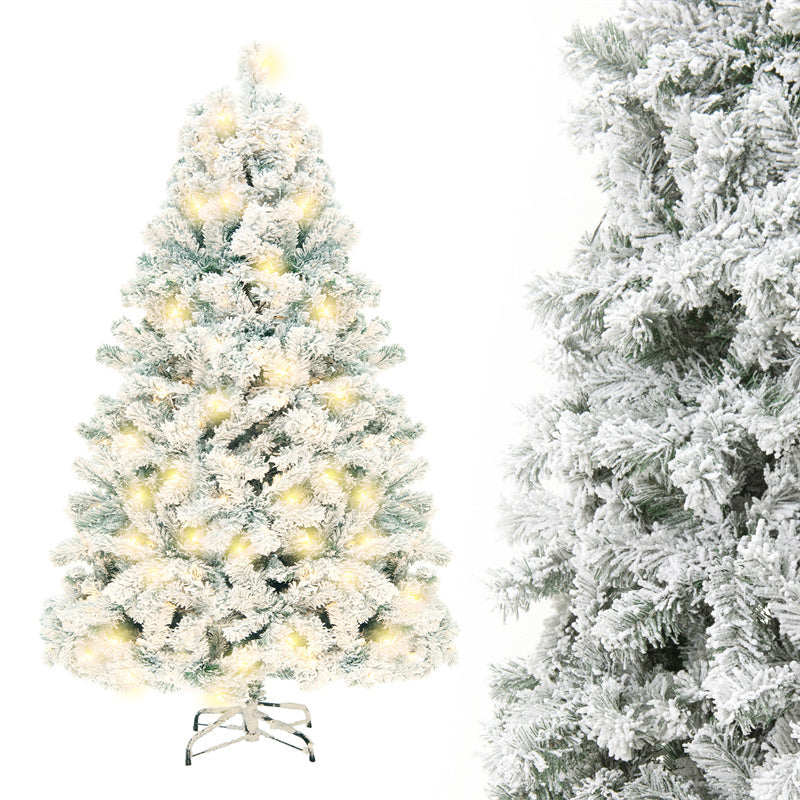 Kerstboom PVC Artificial Snow Christmas Tree Mall Window Decoratie Tree Ceder kerstboom Kerstdecoratie benodigdheden