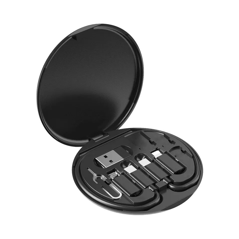 60W Fast Charging Multi-function Charging Cable Storage Box
