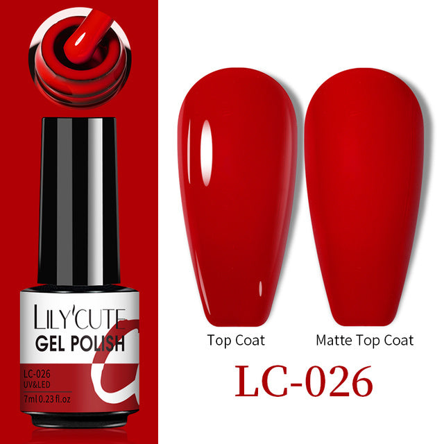 Women's Thermal Gel Nail Paint Colors in Multiple Shades