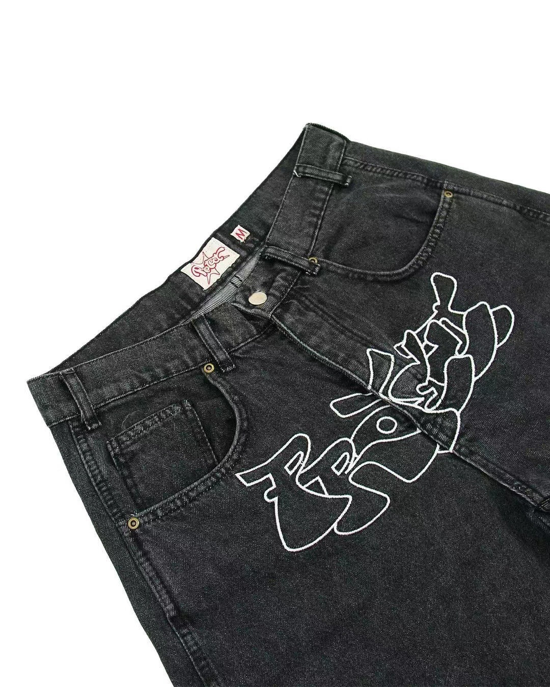 Urban-Inspired Denim Shorts for Casual Hip-Hop Style