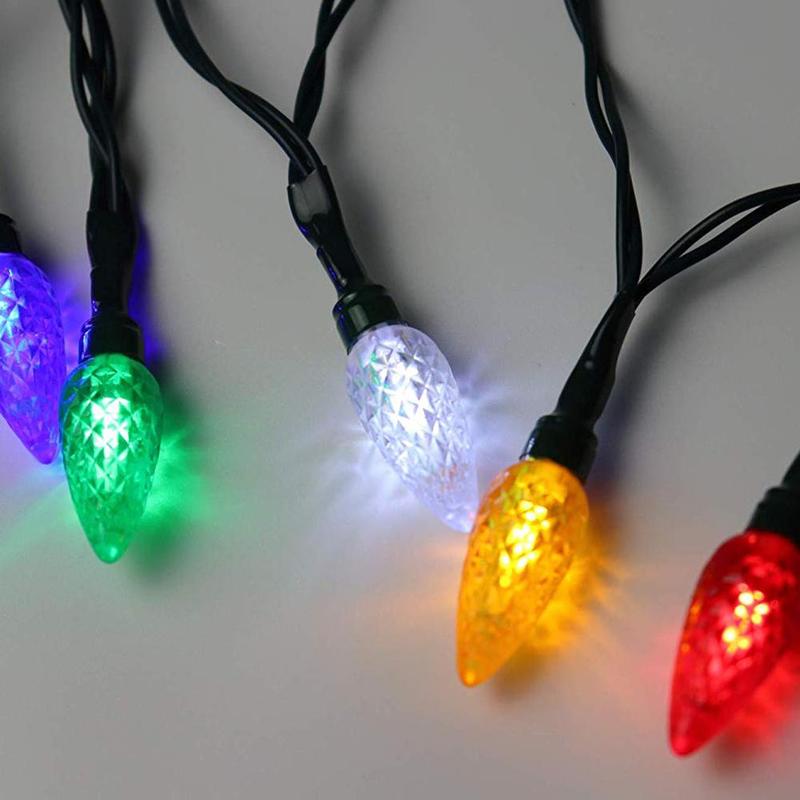 Festive LED USB Charging Cable With Decorative Christmas Lights