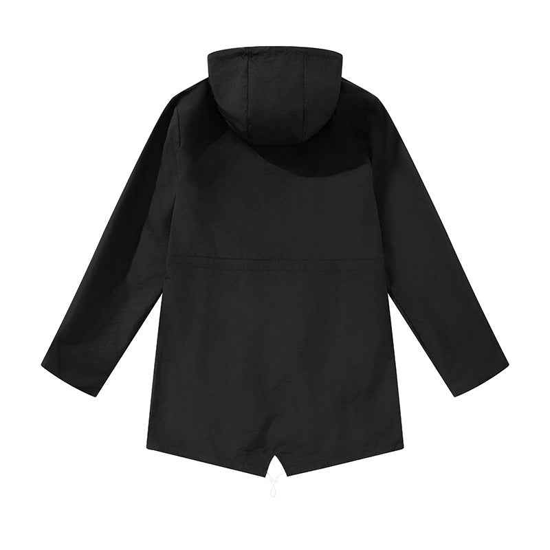Lightweight Hooded Windbreaker Jacket For Spring And Autumn Outdoors