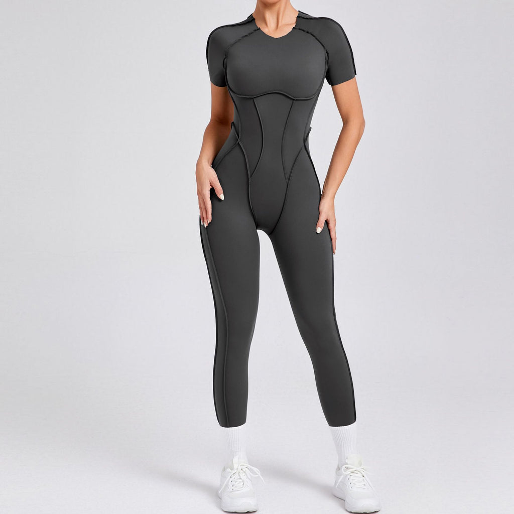 Women's Seamless Active Yoga Jumpsuit For Training And Movement
