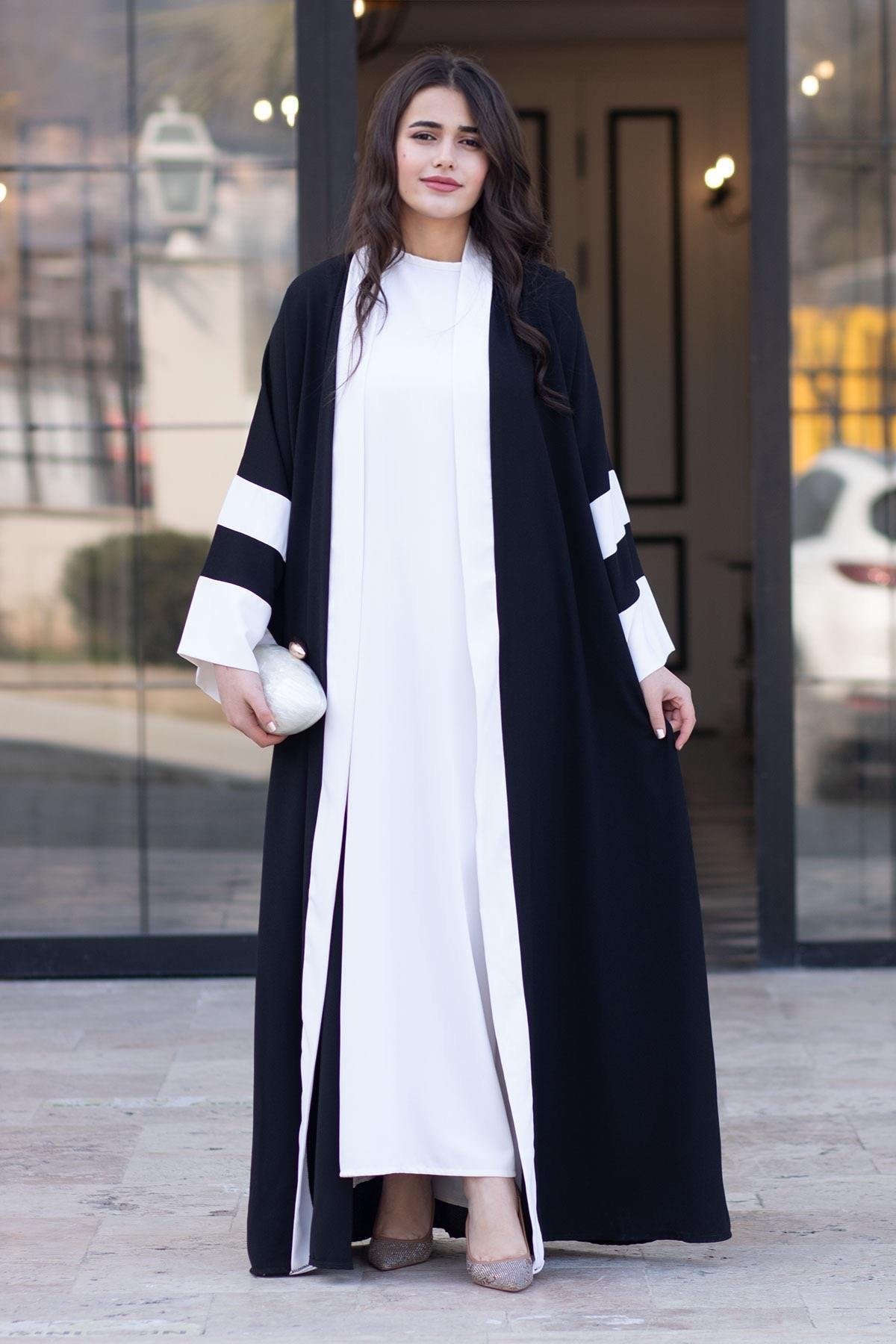 Fashion Color-block Saudi Dubai Jacket