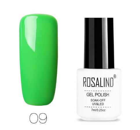 UV Sealed Soak Off Gel Nail Polish in Multiple Colors