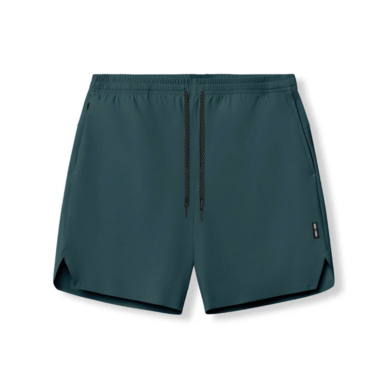 Naadloze prestaties shorts met multi-pocket hulpprogramma-ontwerp