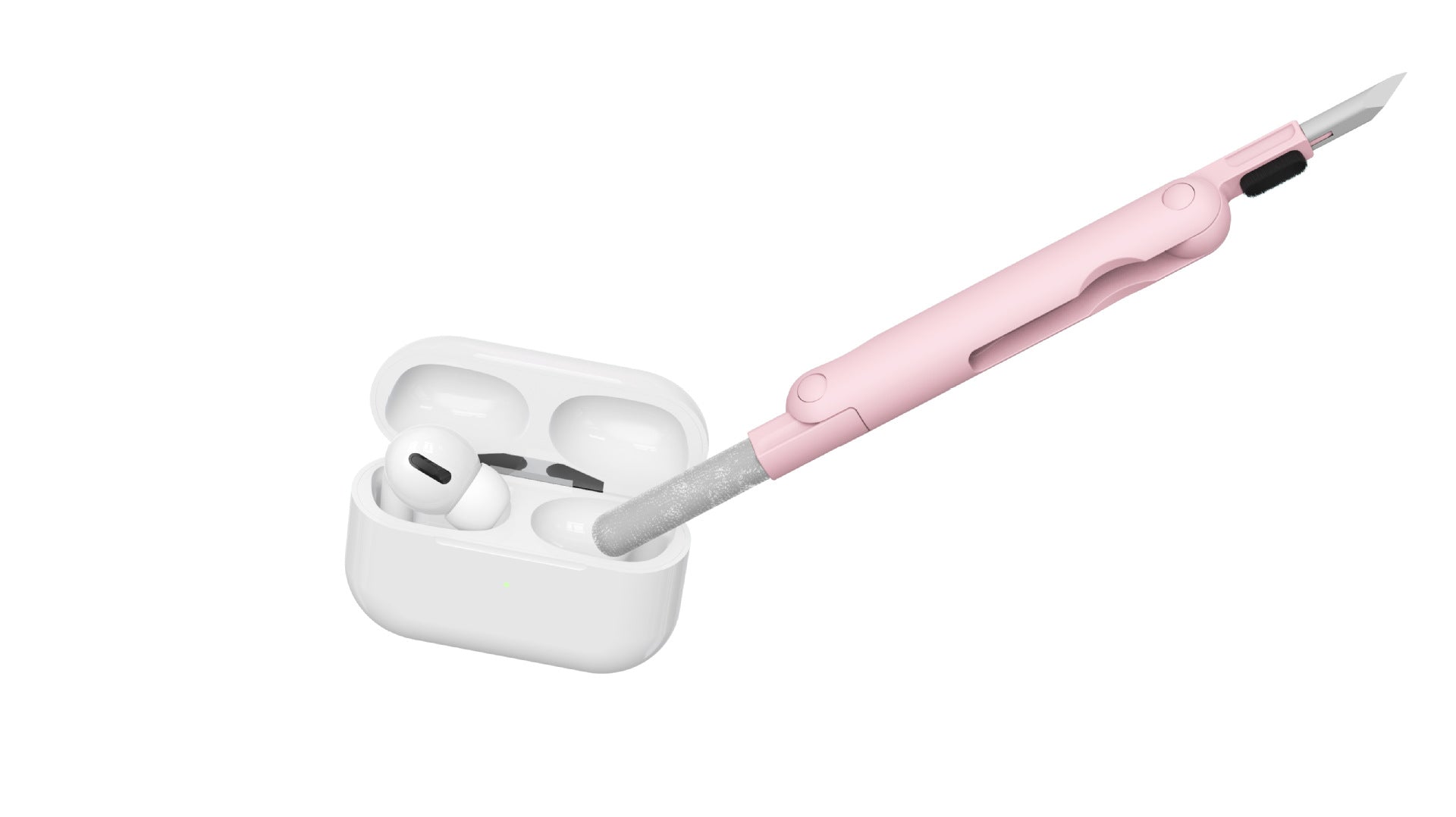 Six Piece Cleaning Kit For Earbuds Laptops Keyboards And Screens