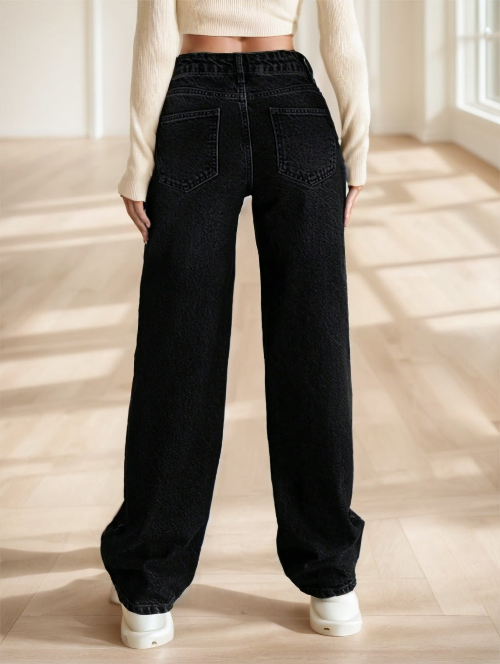 Casuglow Classic-leg leg legeans consual for daily comfort