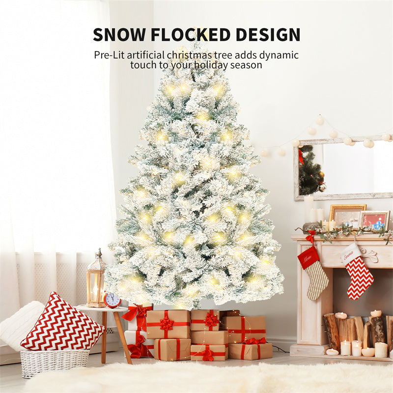 Christmas Tree PVC Artificial Snow Christmas Tree Mall Window Decoration Tree Cedar Christmas Tree Christmas Decoration Supplies-Theone Apparel