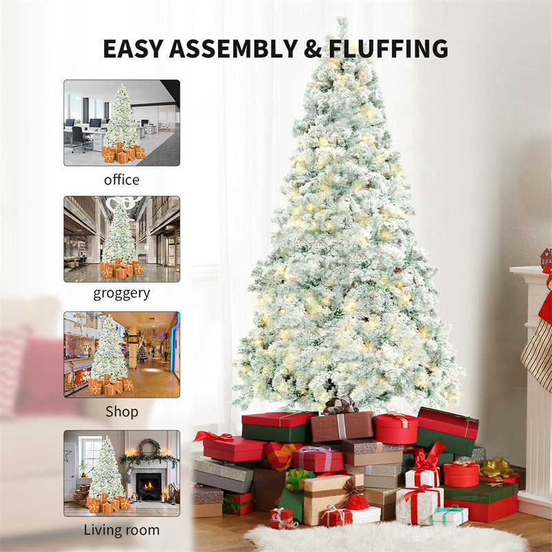 Christmas Tree PVC Artificial Snow Christmas Tree Mall Window Decoration Tree Cedar Christmas Tree Christmas Decoration Supplies-Theone Apparel
