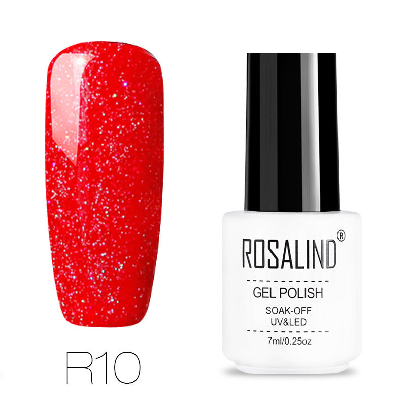 Glittering Stars Sparkly Soak Off Gel Nail Polish-R10-Theone Apparel