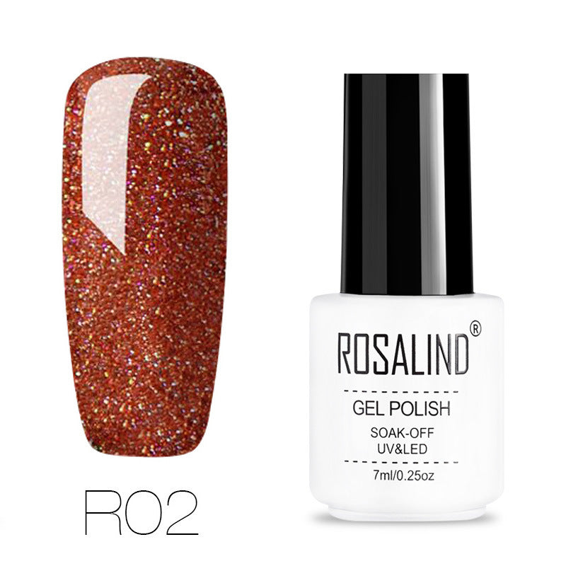 Glittering Stars Sparkly Soak Off Gel Nail Polish-R02-Theone Apparel