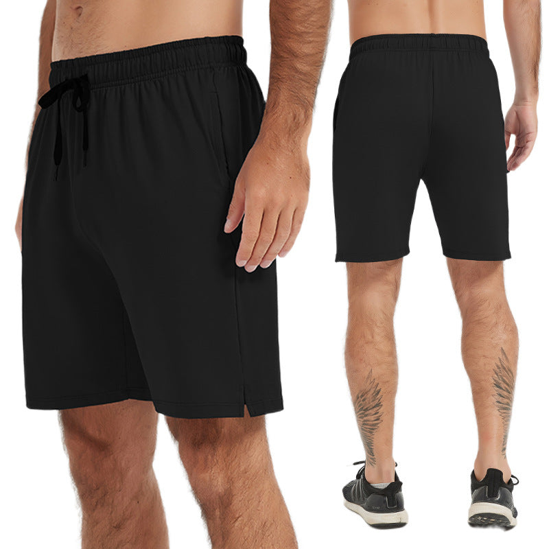 High-Elastic Quick-Dry Fitness Shorts for Maximum Range-Black-Theone Apparel