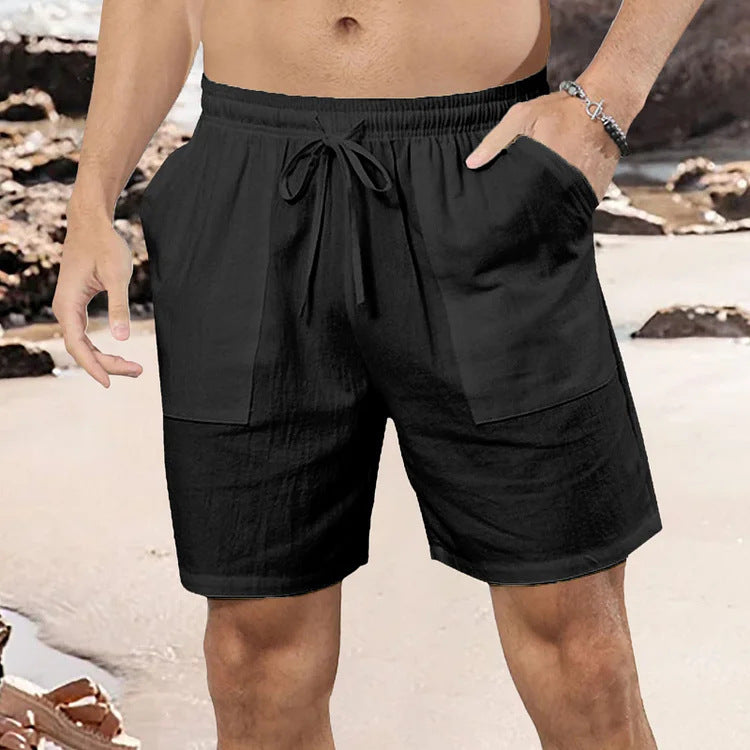 Shorts de coton léger pour le style d'été mondial sans effort