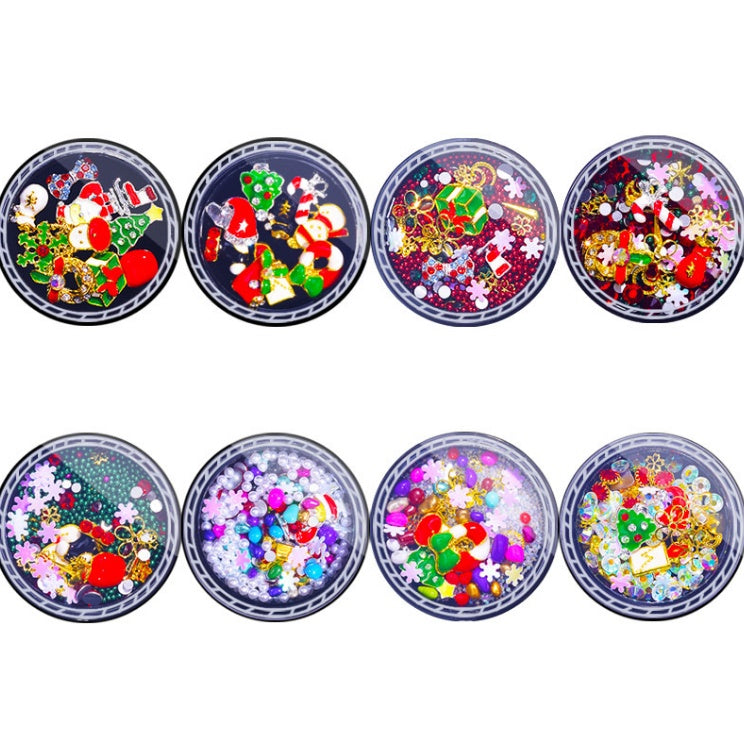 Multicolored Nail Accessories in Various Shapes and Styles-Theone Apparel