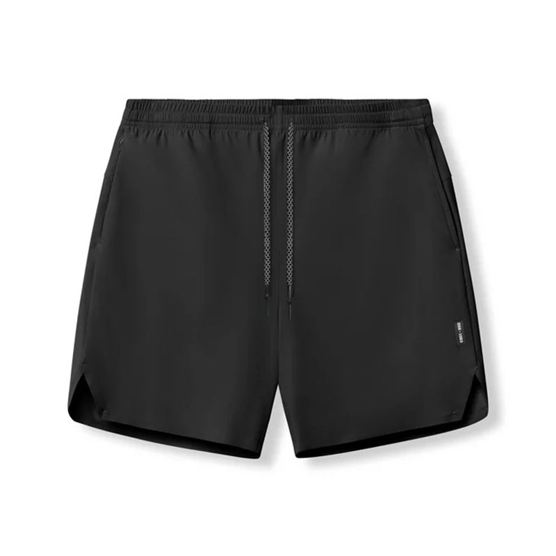 Naadloze prestaties shorts met multi-pocket hulpprogramma-ontwerp