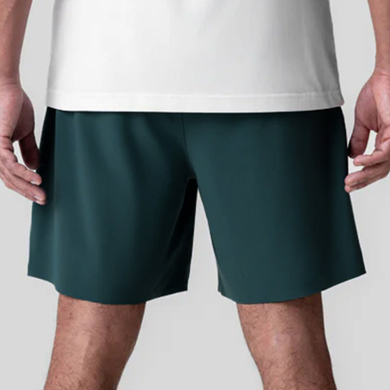 Naadloze prestaties shorts met multi-pocket hulpprogramma-ontwerp