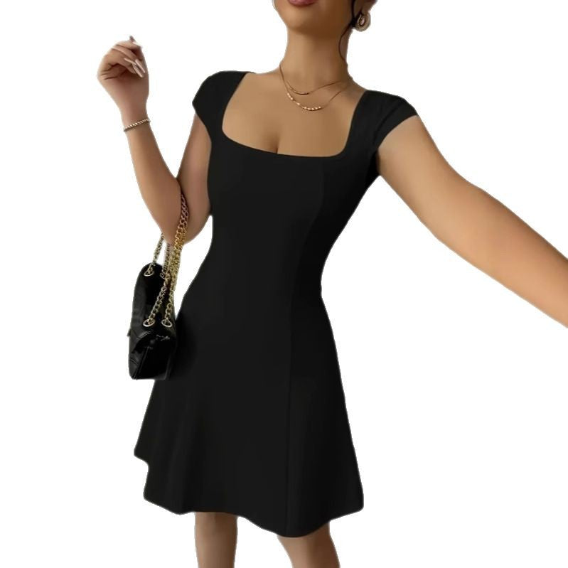 Abito da giubbotto a linea elegante con silhouette sottile ed eleganti linee