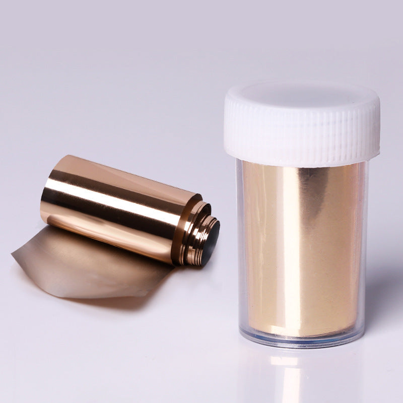 Rose Gold Paper Transfer Sticker for At Home Manicures-Color 03-Theone Apparel