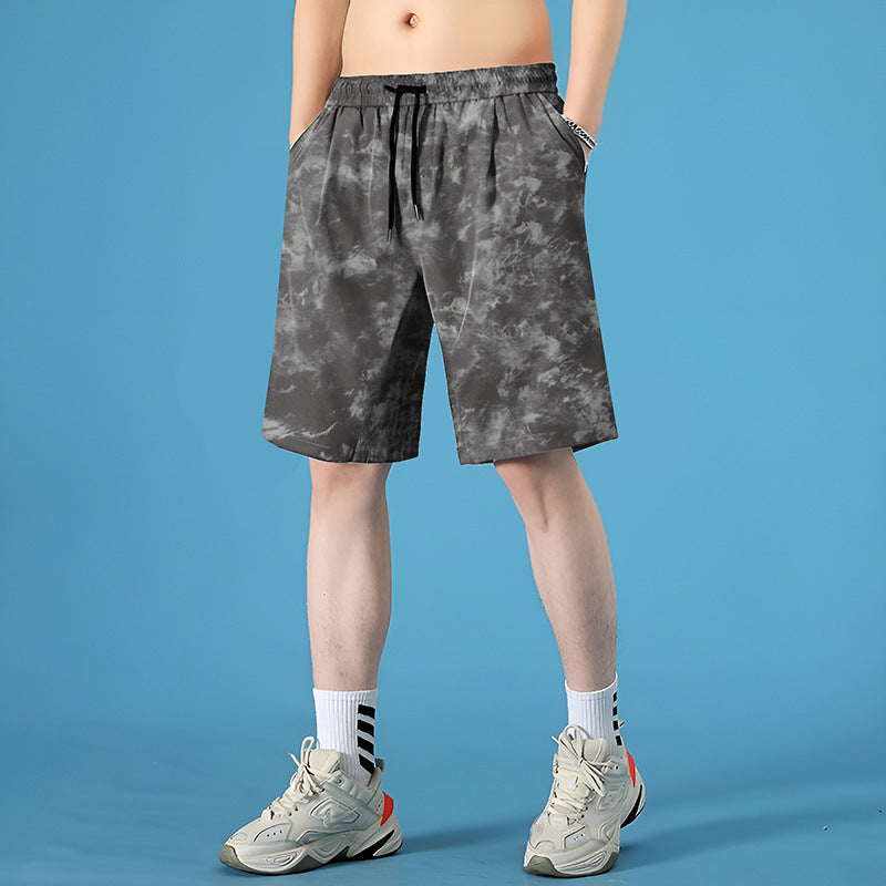 Seaside Quick-Dry Shorts for Effortless Water Transitions-Gray-Theone Apparel
