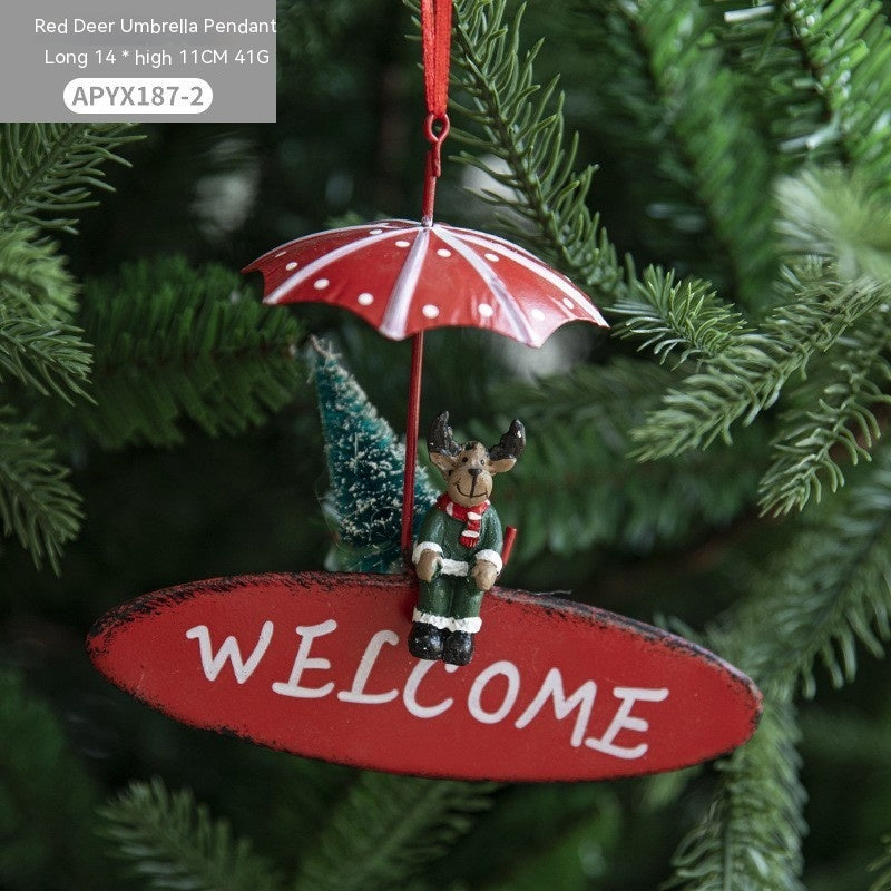 Whimsical Hot Air Balloon Hanging Decorations in Many Variations-Elk Letters 41g-Theone Apparel