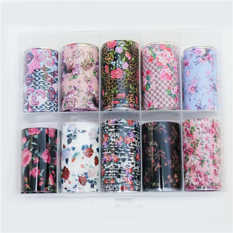 Women's Transfer Paper Floral and Geomtric Design Set-7 Style-Theone Apparel