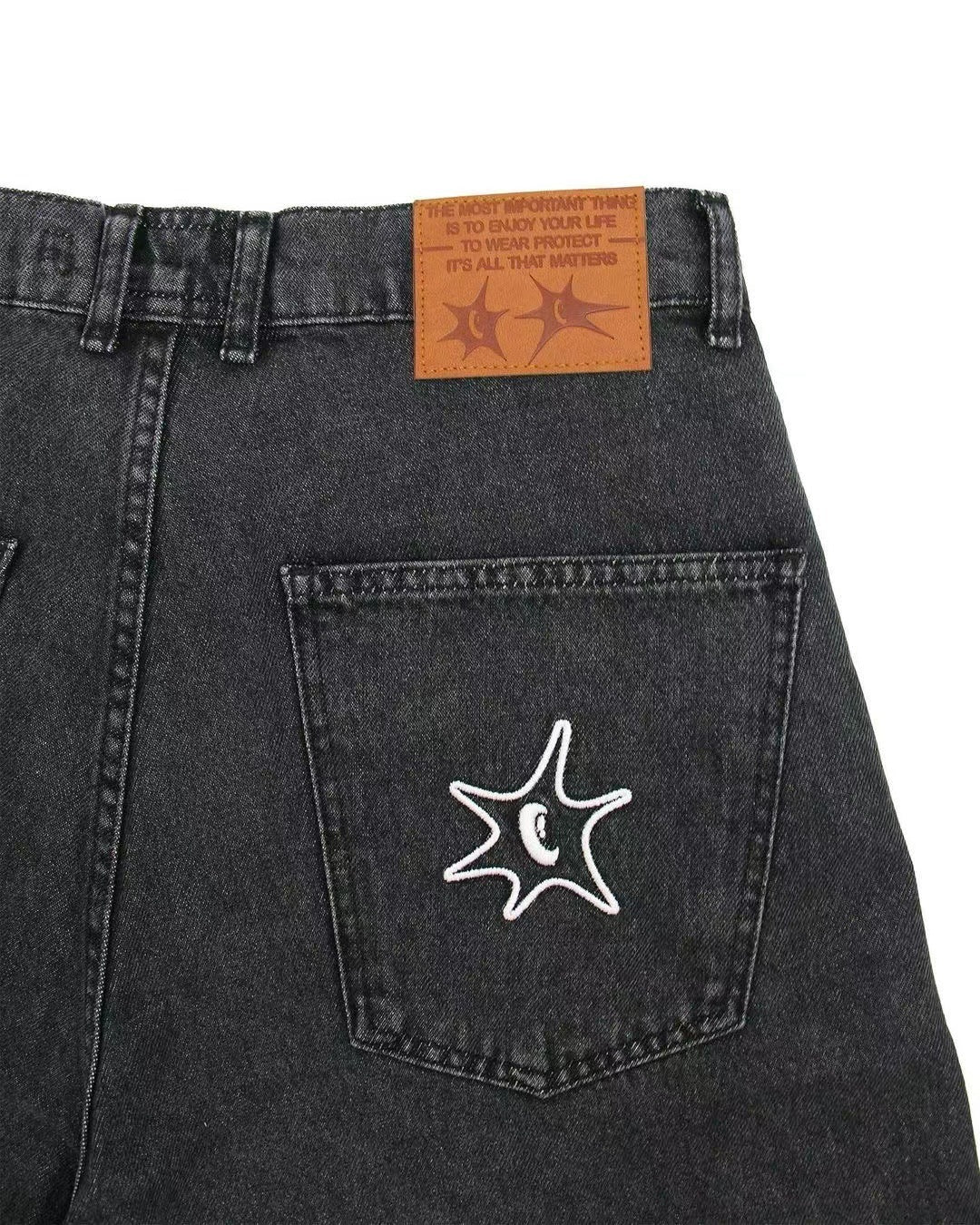 Urban-Inspired Denim Shorts for Casual Hip-Hop Style