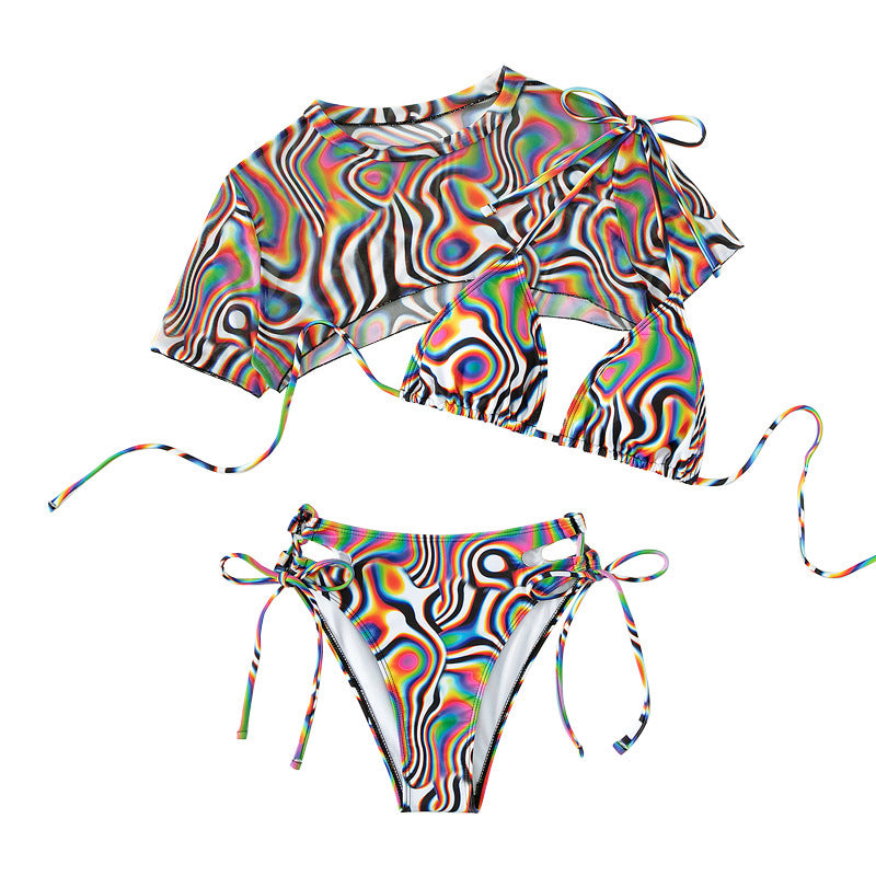 Baju Renang Bikini Bikini Berwarna -warni untuk Hari -hari Pantai yang menyenangkan