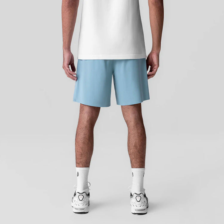 Naadloze prestaties shorts met multi-pocket hulpprogramma-ontwerp