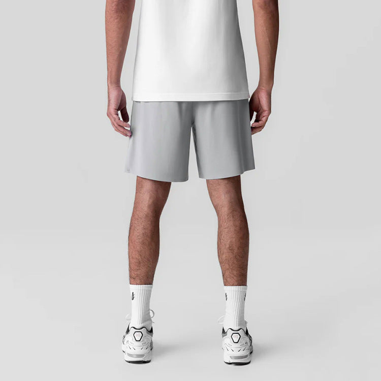 Naadloze prestaties shorts met multi-pocket hulpprogramma-ontwerp