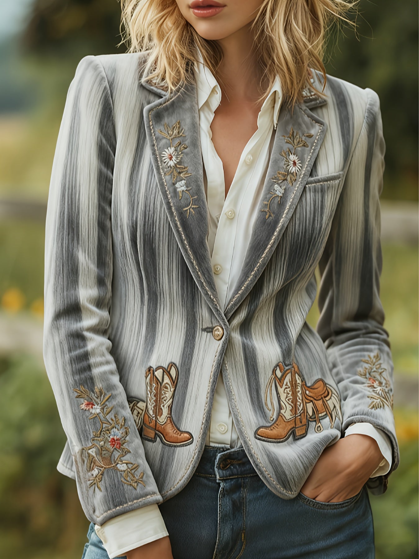 Casual Retro Stand Collar Coat