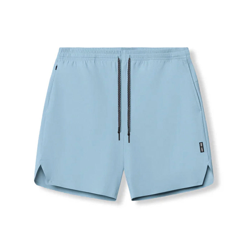 Naadloze prestaties shorts met multi-pocket hulpprogramma-ontwerp